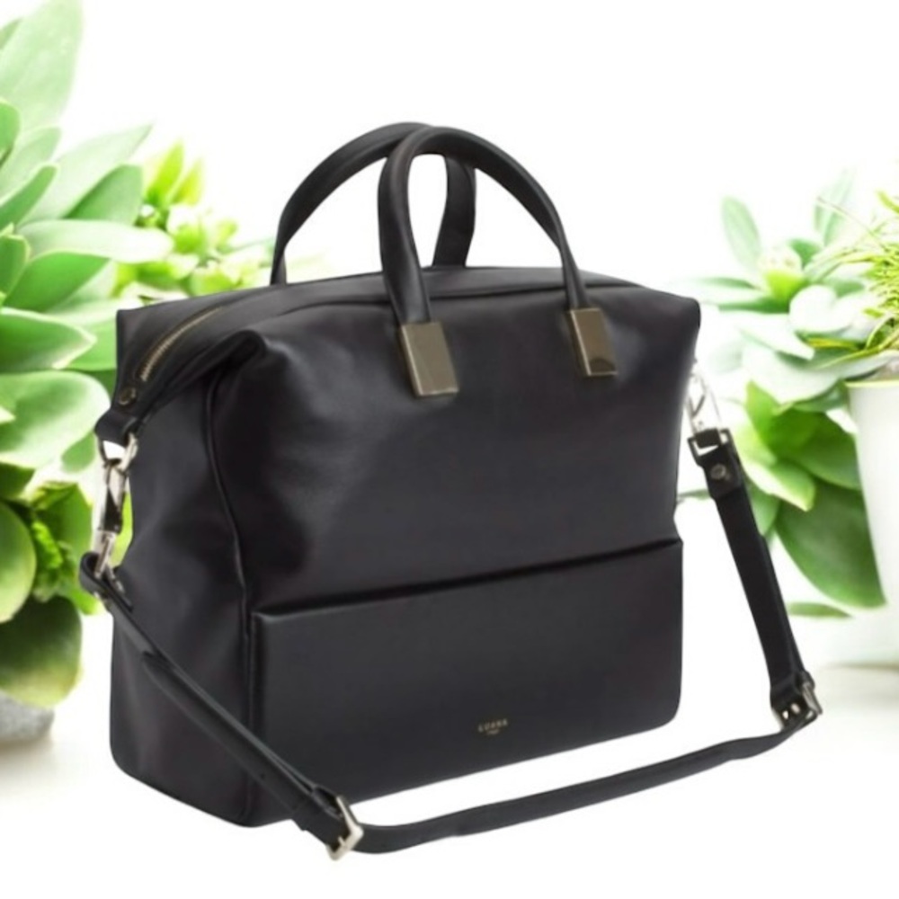 LUANA ITALY~Ebony Circle Tote~Satchel~SHIPS FREE!!